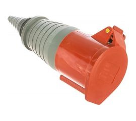 Кабельная розетка IEK 32A 3P+Е 380В IP44 224 ИЭК PSR22-032-4 