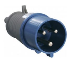 Электрическая кабельная вилка IEK 32А 2P+E 220В IP44 023 ИЭК PSR01-032-3 