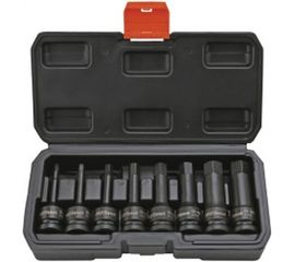 Набор головок ударных 1/2" HEX L 78 мм, H6-H19, 8 шт. AV Steel AV-724408 