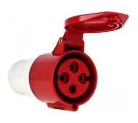 Кабельная розетка EKF 16A 3P+E 380В IP44 214 ps-214-16-380 