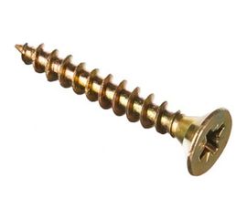 Универсальный саморез Tech-Krep 30х4,5 мм 200 шт желтый, коробка с окном 102252 