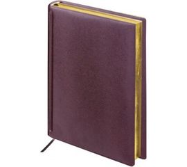 Недатированный ежедневник BRAUBERG А5 138x213 мм "Iguana", под кожу рептилий, 160 л., золотой срез 125090 