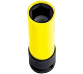 Головка ударная тонкостенная для литых дисков (22 мм; 1/2"; желтая) Hans 84304C22 