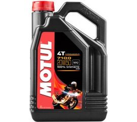 Моторное масло для мотоциклов 7100 4T SAE 20W50 4 л MOTUL 104104 