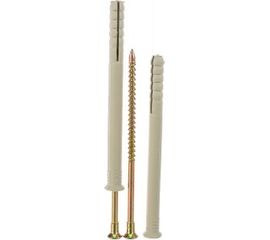 Дюбель-гвоздь 8х100 потайная манжета, полипропилен 100шт - коробка Tech-Krep SM-L 117983 