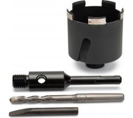 Коронка алмазная по бетону 80 мм VIRA RAGE 559226 