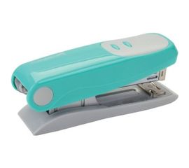 Бирюзовый степлер BRAUBERG №24/6, 26/6 Germanium 226573 