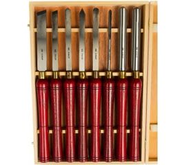 Набор резцов токарных 8 шт. по дереву Энкор 10430 