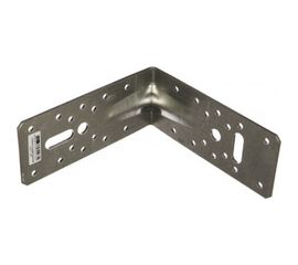 Крепежный усиленный уголок ЗУБР УКУ-2.5 65х145х145 х 2.5мм 31011-145 