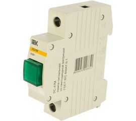 Сигнальная лампа IEK, DIN 1P, зеленая матрица, ЛС-47М, ИЭК MLS20-230-K06 