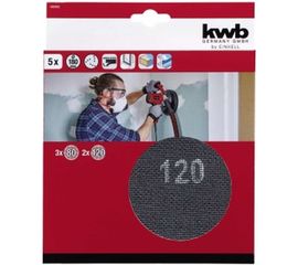 Набор шлифовальных сеток kwb (5 шт, 180 мм) Einhell 490905 