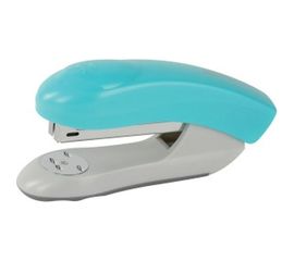 Степлер №24/6, 26/6 BRAUBERG Original, до 25 листов, бирюзовый, 227771 