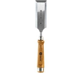 Плоская стамеска 50х140мм, CR-V, деревянная рукоятка КОБАЛЬТ 245-855 