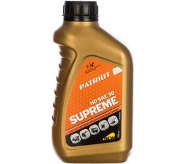 Масло SUPREME HD SAE 30 4T (0,592 л)&nbsp;PATRIOT 850030629 