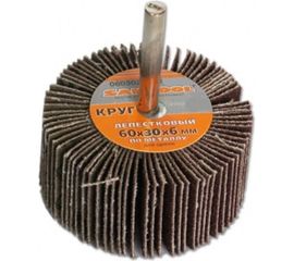 Круг лепестковый по металлу для дрели 60x30x6 мм, P25 SANTOOL 060302-002-025 