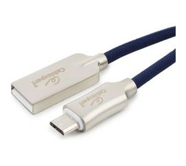 Кабель Cablexpert USB 2.0 AM/microB, длина 1.8м, синий CC-P-mUSB02Bl-1.8M 