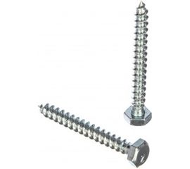 Сантехнический болт DIN 571 оцинкованный 6х50, 40шт - коробка Tech-Krep 126547 