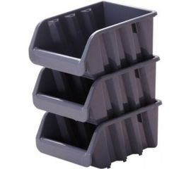 Серо-свинцовый лоток для метизов 16х11,5х7,5 см BLOCKER ПЦ3740СРСВИНЦ 