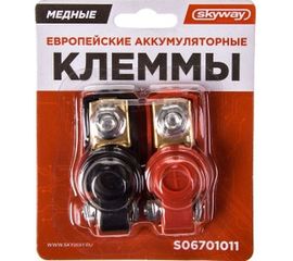 Клеммы SKYWAY медные европейские 011 S06701011 