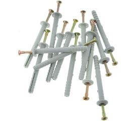 Дюбель-гвоздь Tech-Krep 6х80 грибовидная манжета, полипропилен 10 шт - пакет 103902 