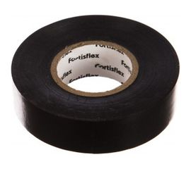 Изолента ПВХ FORTISFLEX 19 ммх0.15 ммх20 м черная 71236 