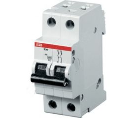 Автоматический модульный выключатель ABB 2п C S202 6кА 63А 2CDS252001R0634 