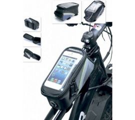 Сумка велосипедная объемом 1,2 л. с синим элементом BRADEX, SF 0158 