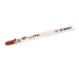 Лобзиковая пилка 2 шт. T102H CleanPVC Bosch 2609256C57 