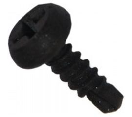 Саморез клоп Метизный двор 3,5х9,5 оксидированный, сверло, 1000 шт. 4607159062826 