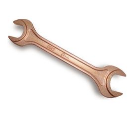 Ключ с открытым зевом двухсторонний ГОСТ 2839-80 Cr V омедненный КЗСМИ КГД-50x55 51235157 