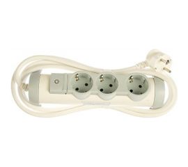 Удлинитель Legrand Комфорт 3х3 м с заземлением 16 А IP20 Leg 694622 
