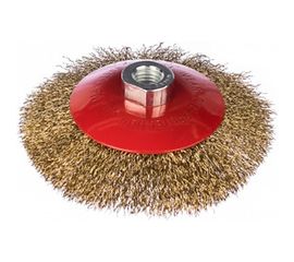 Корщетка-колесо с наклоном (125 мм; М14) для УШМ  FIT IT 39052 