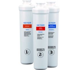 Комплект сменных картриджей Гейзер для фильтра Смарт Макс 50102 