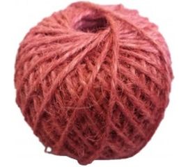 Джутовый шпагат ЭБИС красный 1120 Текс 100 м 303 