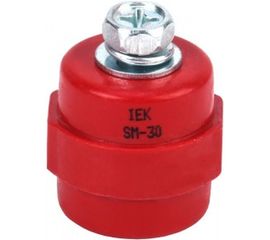 Изолятор IEK SM30 М8, силовой с болтом YIS11-30-08-B 