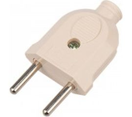 Прямая вилка PROconnect б/з кремовая 10 А 11-8533-4 