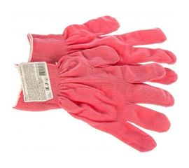 Перчатки Россия нейлон, 13 класс, цвет розовая фуксия, L 67821 