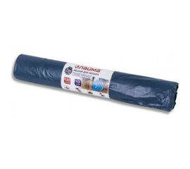 Мешки (10 шт; 120 л; 70х110 см; 40 мкм; ПВД; синие; особо прочные) для мусора ЛАЙМА 601387 