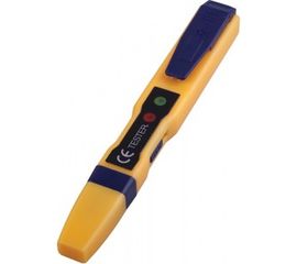 Тестер напряжения STEKKER бесконтактный до 1000V, желтый, TST1000-1 32862 