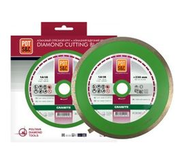 Диск алмазный отрезной Granite 820602CGR 1A1R (230х1.6х10х25.4 мм) ПАИ 4820235010416 