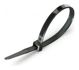 Нейлоновые стяжки FORTISFLEX КСС 8х250 черный 100 штук 50282 