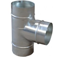 Тройник круглый (100/100 мм) Галвент 191119 