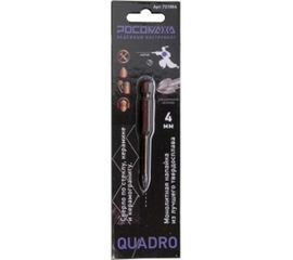 Сверло по стеклу, керамике и керамограниту 4 мм 4 грани РОСОМАХА 721004 