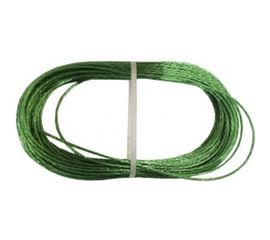 Стальной латунированный трос с покрытием полиамид BEFAST 3.0 погодоустойчивый, зеленый, 20м TCO030GS 