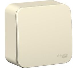 1-клавишный выключатель Schneider Electric BLANCA, О/У, cх.1, 10А, 250B, молочный BLNVA101002 