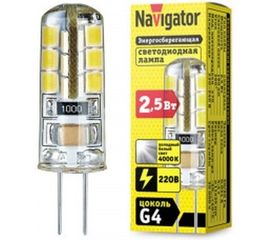 Светодиодная лампа NAVIGATOR 71 359 NLL-S-G4-2.5-230-4K 2.5Вт 4000К белый 220-240В 71359 402957 