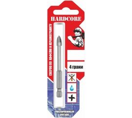 Сверло по керамограниту и керамической плитке (12 мм; 4 грани) Hardcore 151012 
