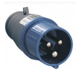 Электрическая кабельная вилка IEK 16А 2P+E 16А 220В IP44 013 ИЭК PSR01-016-3 
