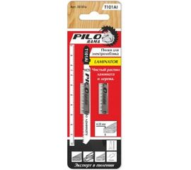 Пилки Т101AI (2 шт; 14 TPI; 100x75 мм; h=4-30 мм) по дереву и ламинату Pilorama 551016 