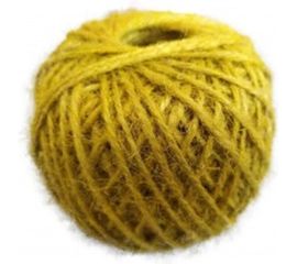 Джутовый шпагат ЭБИС желтый 1120 Текс 100 м 301 